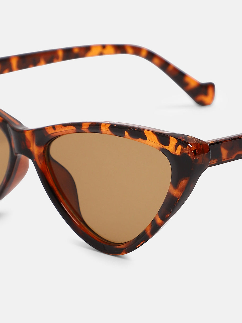 The Braganza Cateye Sunglass - Coffee Brown