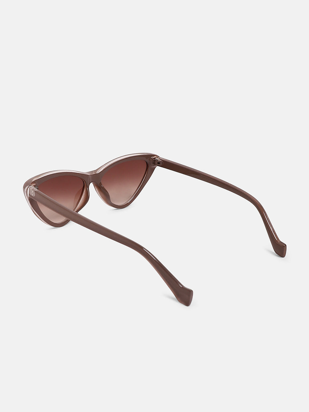 The Braganza Cateye Sunglass - Mocha Brown