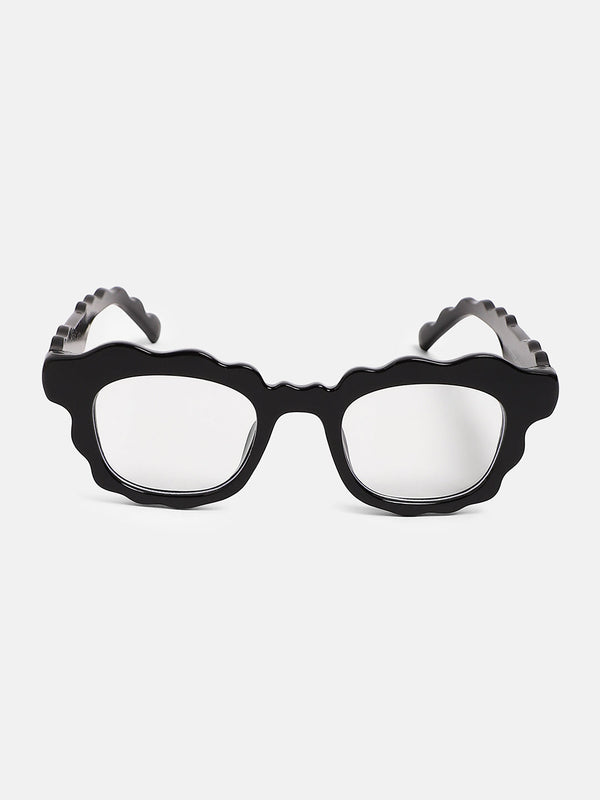 The Cloud Wayfarer Sunglass - Onyx Black