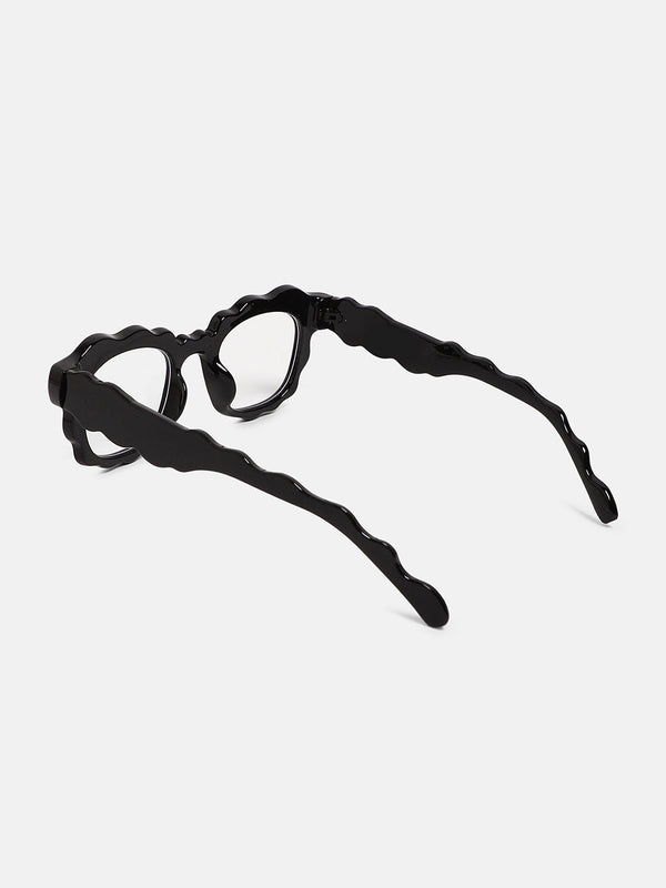 The Cloud Wayfarer Sunglass - Onyx Black