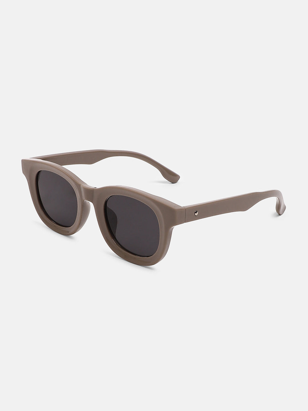 The Gregory Wayfarer Sunglass - Taupe Brown