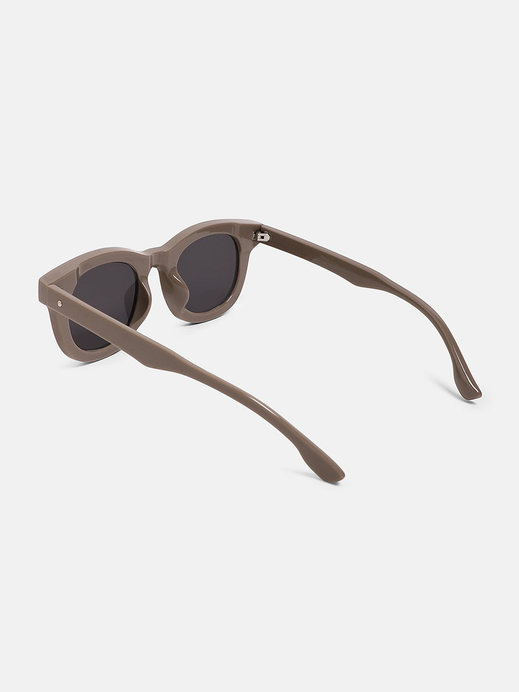 The Gregory Wayfarer Sunglass - Taupe Brown