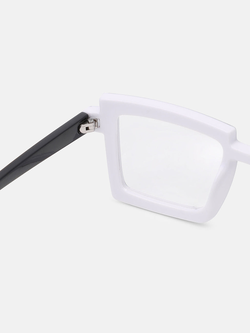 The Animated Wayfarer Sunglass - Chalk White