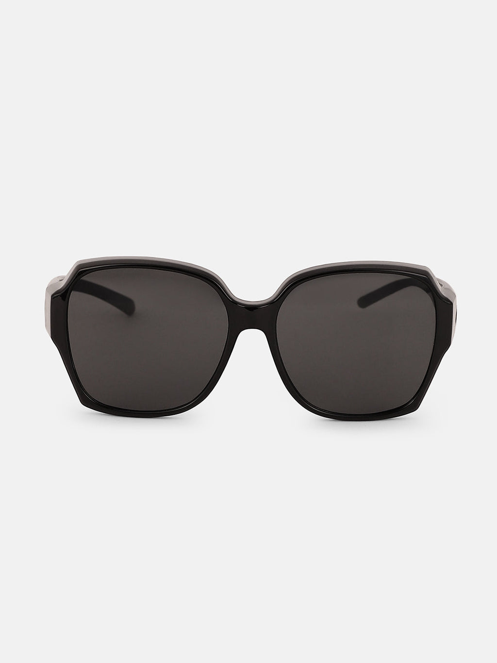 The Layover Oversized Sunglass - Onyx Black