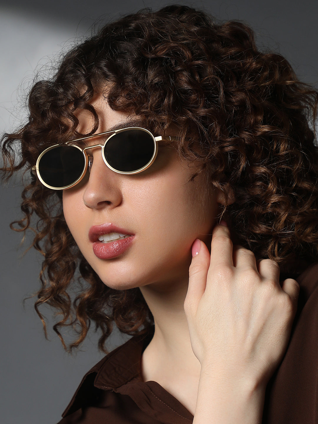 The Scholar Round Sunglass - Jungle Green