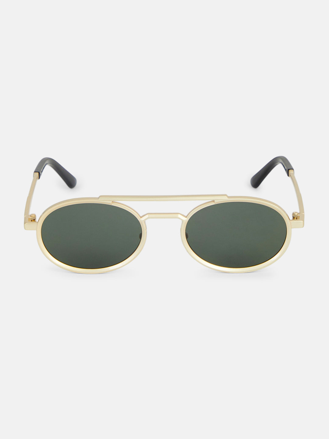 The Scholar Round Sunglass - Jungle Green