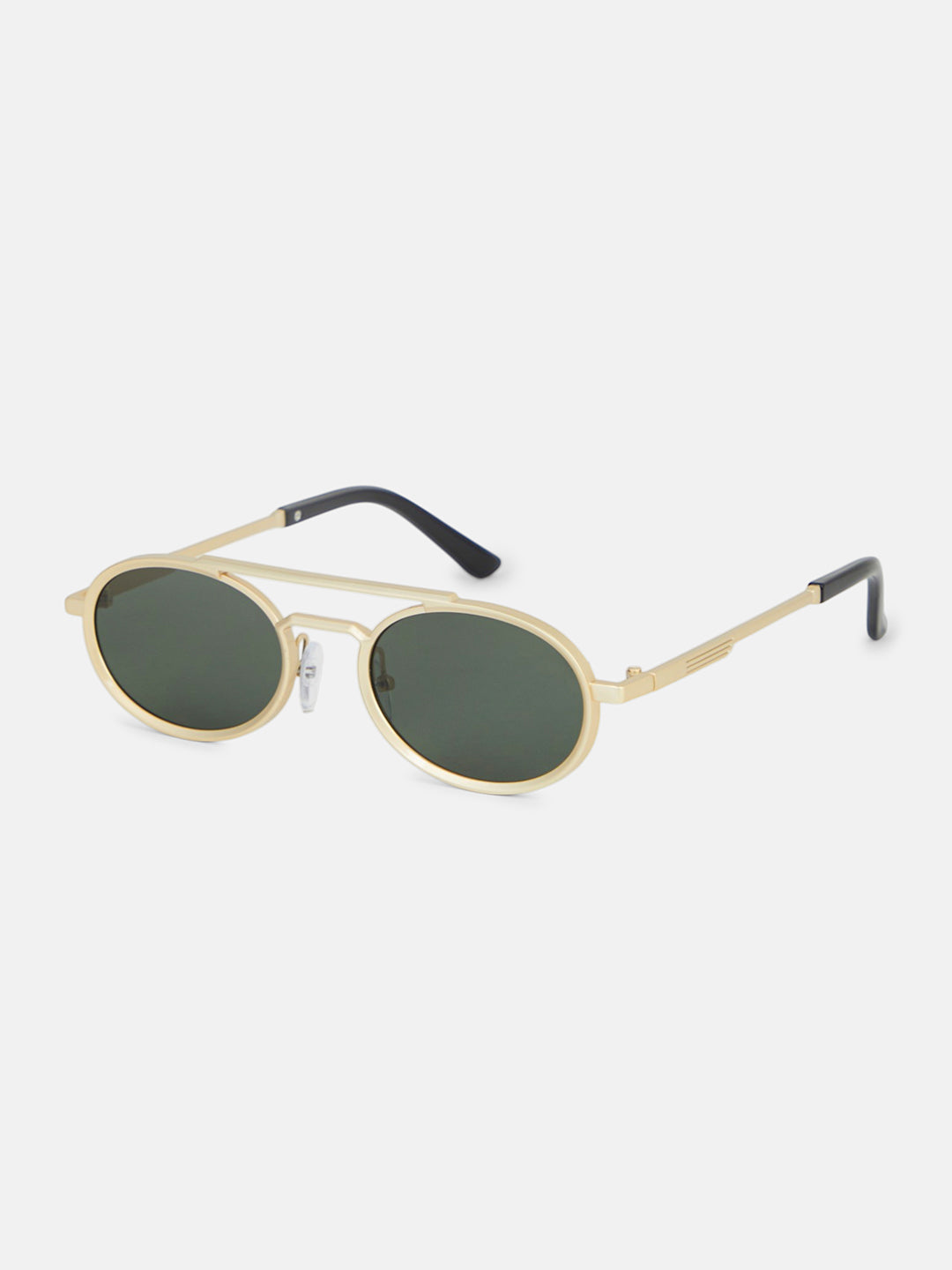 The Scholar Round Sunglass - Jungle Green