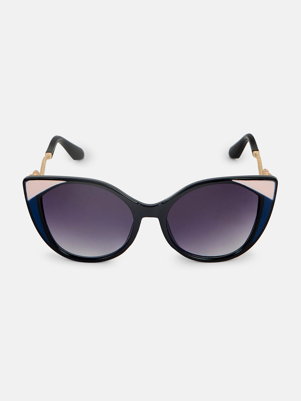 The Diva Cat Cat-Eye Sunglass-Midnight Violet