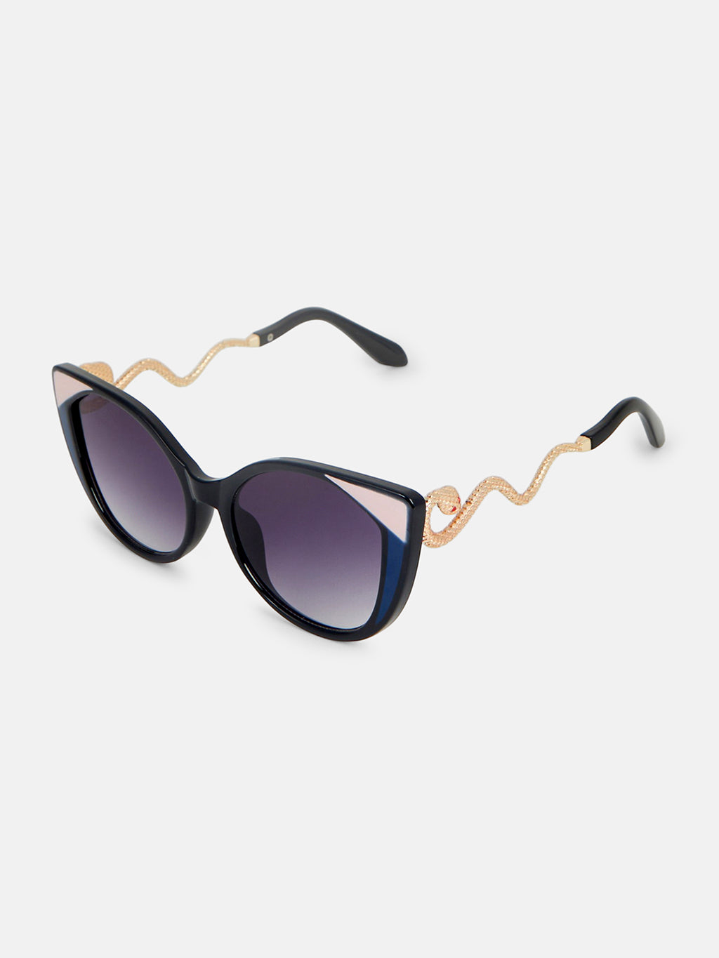 The Diva Cat Cat-Eye Sunglass-Midnight Violet