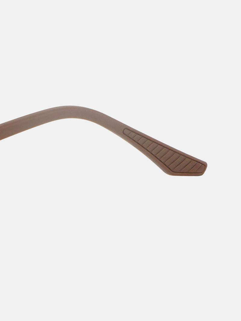 The Scholar Round Sunglass - Vintage Brown
