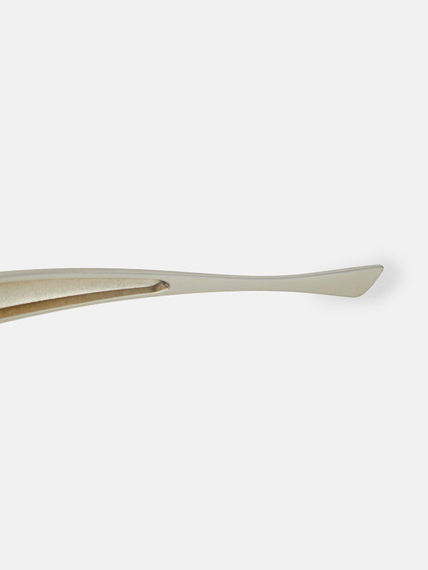 The Retro Oval Sunglass - Violet Haze