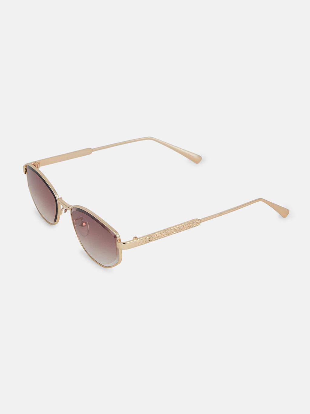 The Bloom Square Sunglass - Blush Pink