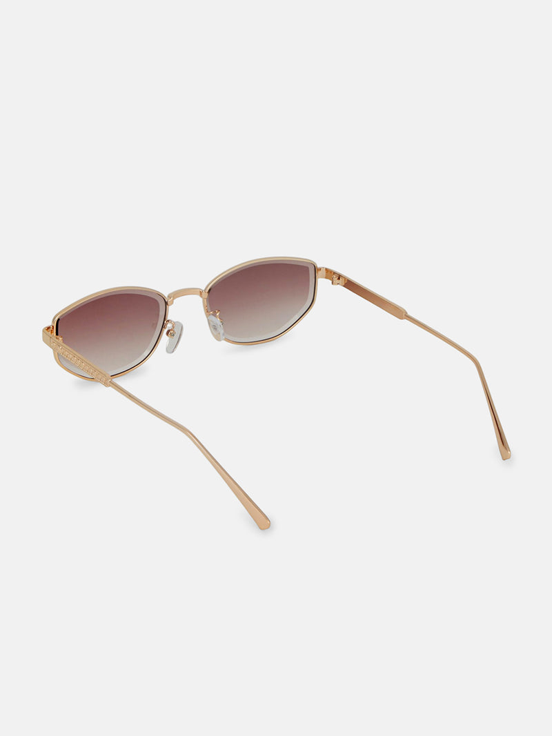 The Bloom Square Sunglass - Blush Pink