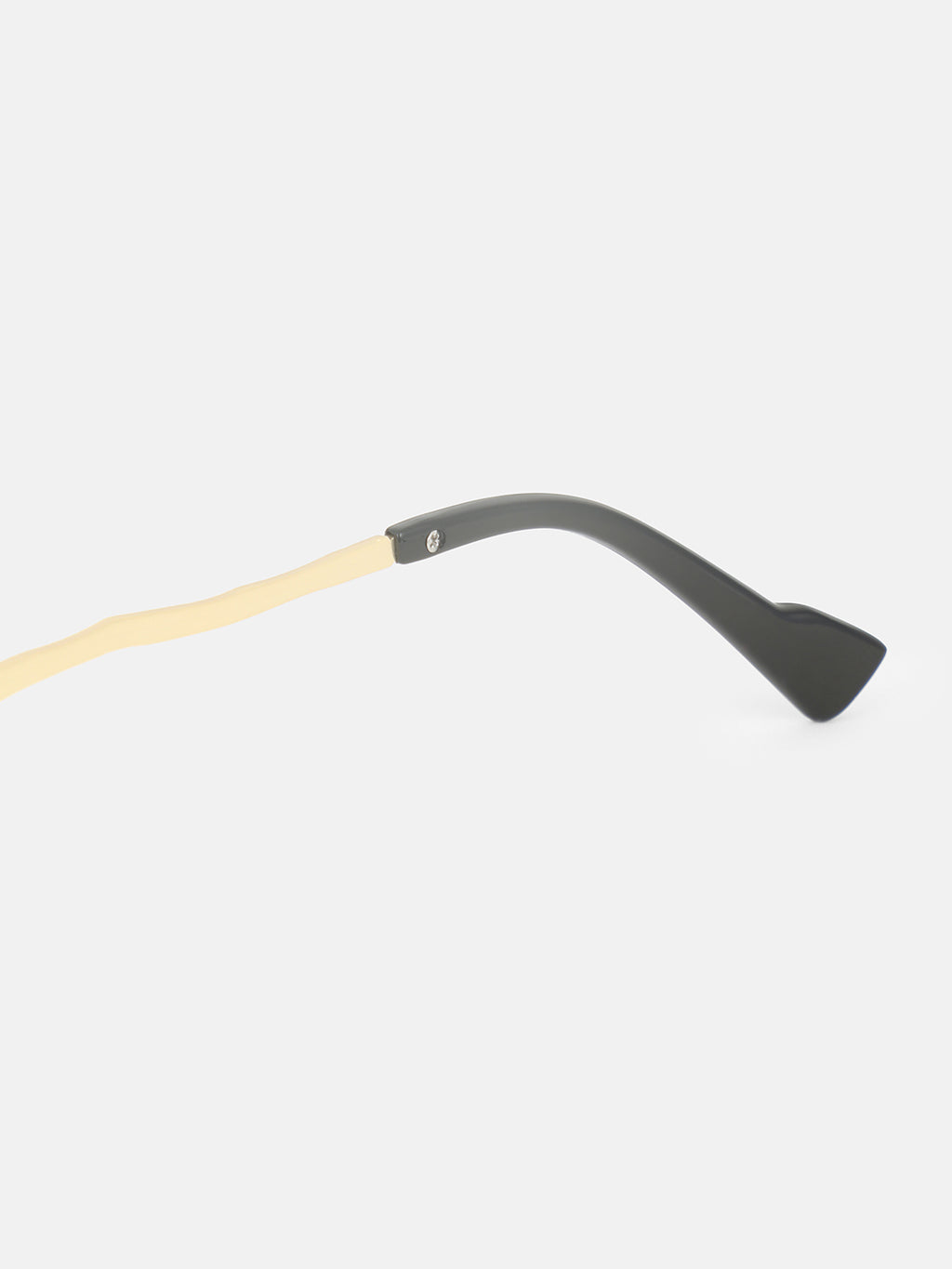 The Edge Rectangular Sunglass-Black Gold