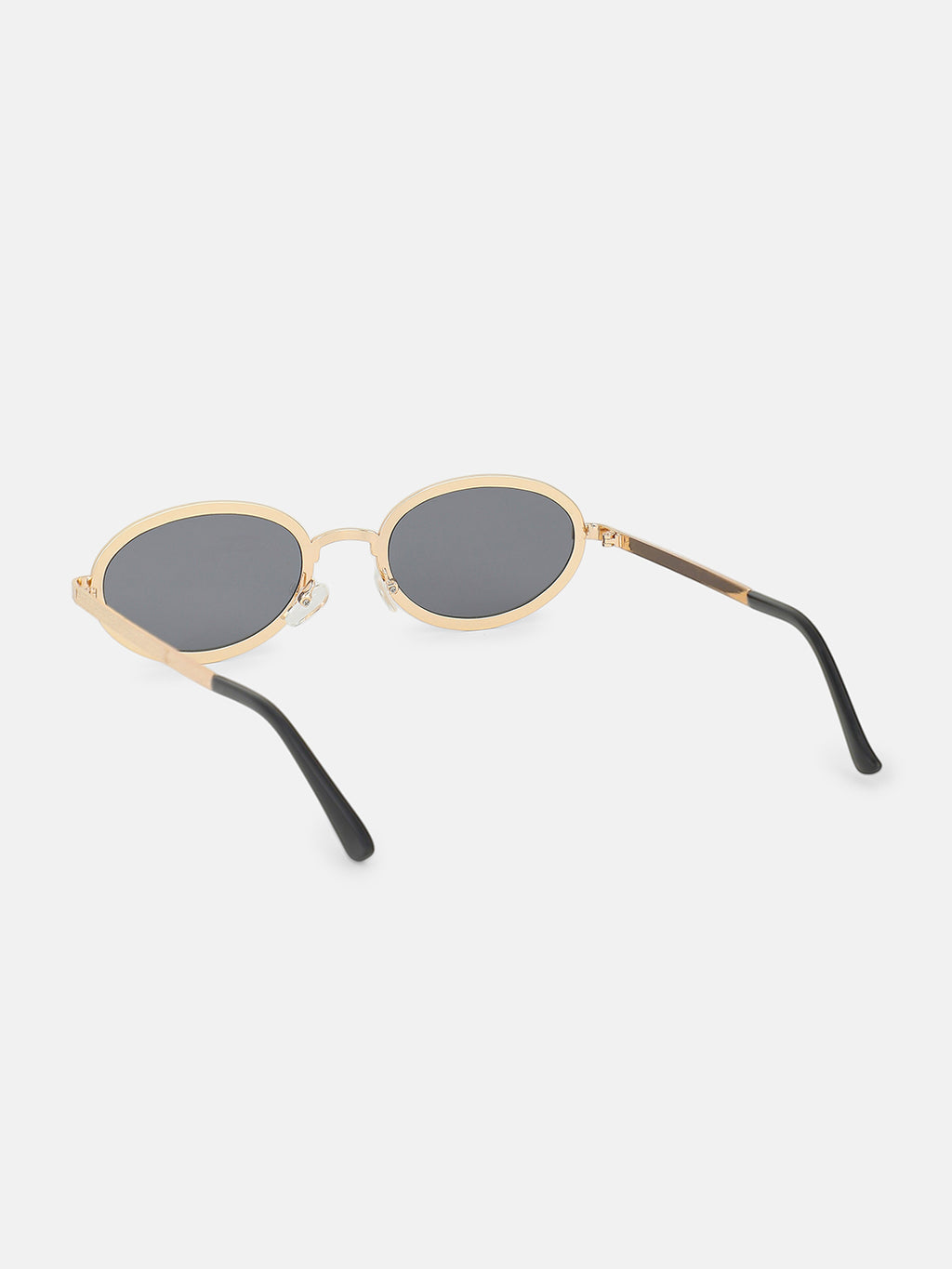 The Minimal Round Sunglass - Jet Black