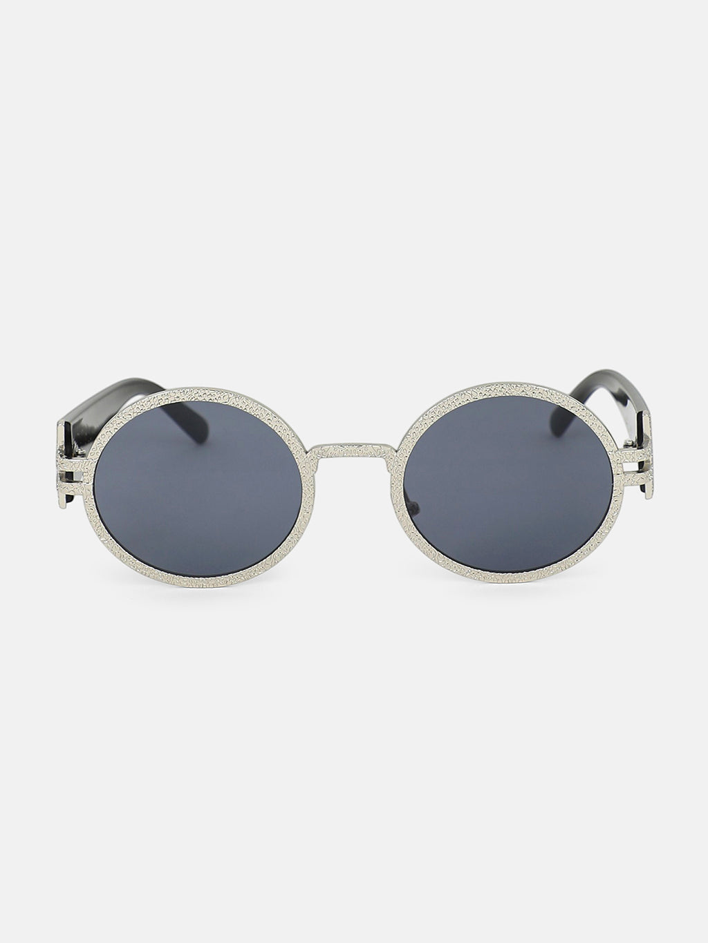 The Slim Oval Sunglass - Gold Smoke