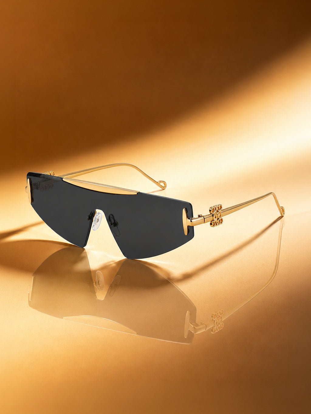 The Midnight Edge Shield Sunglasses