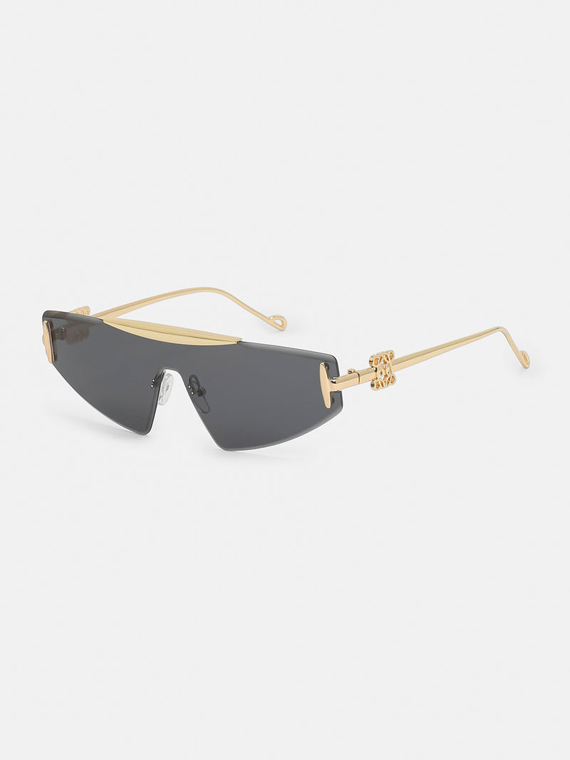The Midnight Edge Shield Sunglasses