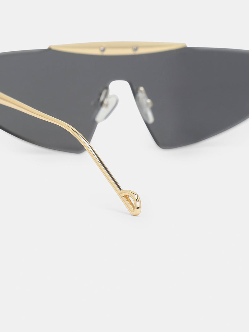 The Midnight Edge Shield Sunglasses
