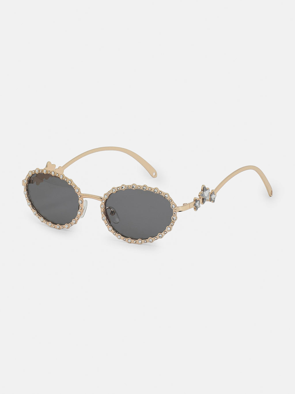 The Noir Orbit Round Sunglasses