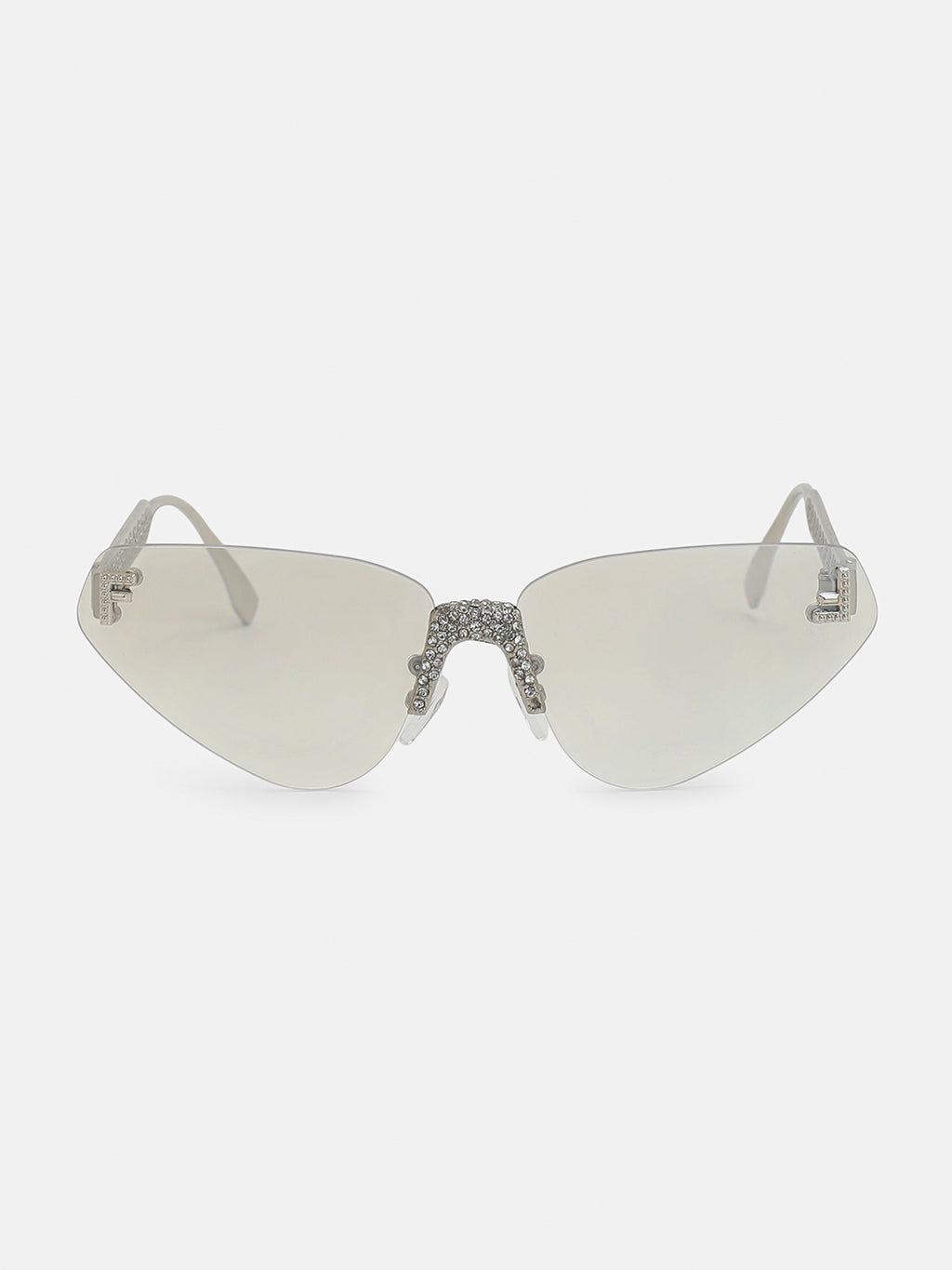 The Silver Air Rimless Sunglasses