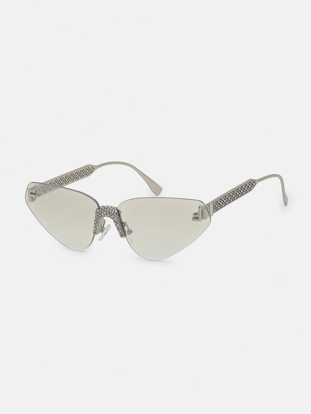 The Silver Air Rimless Sunglasses
