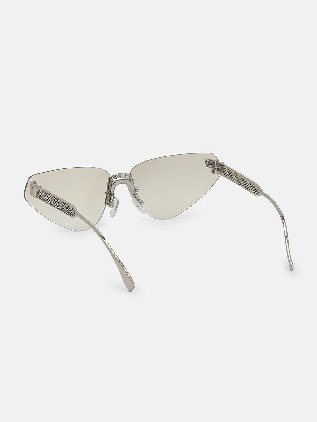 The Silver Air Rimless Sunglasses