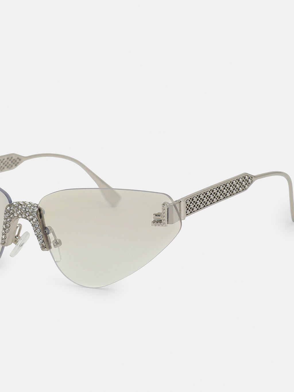 The Silver Air Rimless Sunglasses