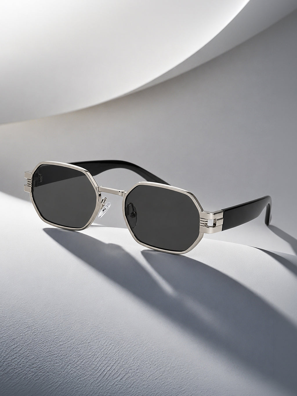 The Urban Slate Geometric Sunglasses