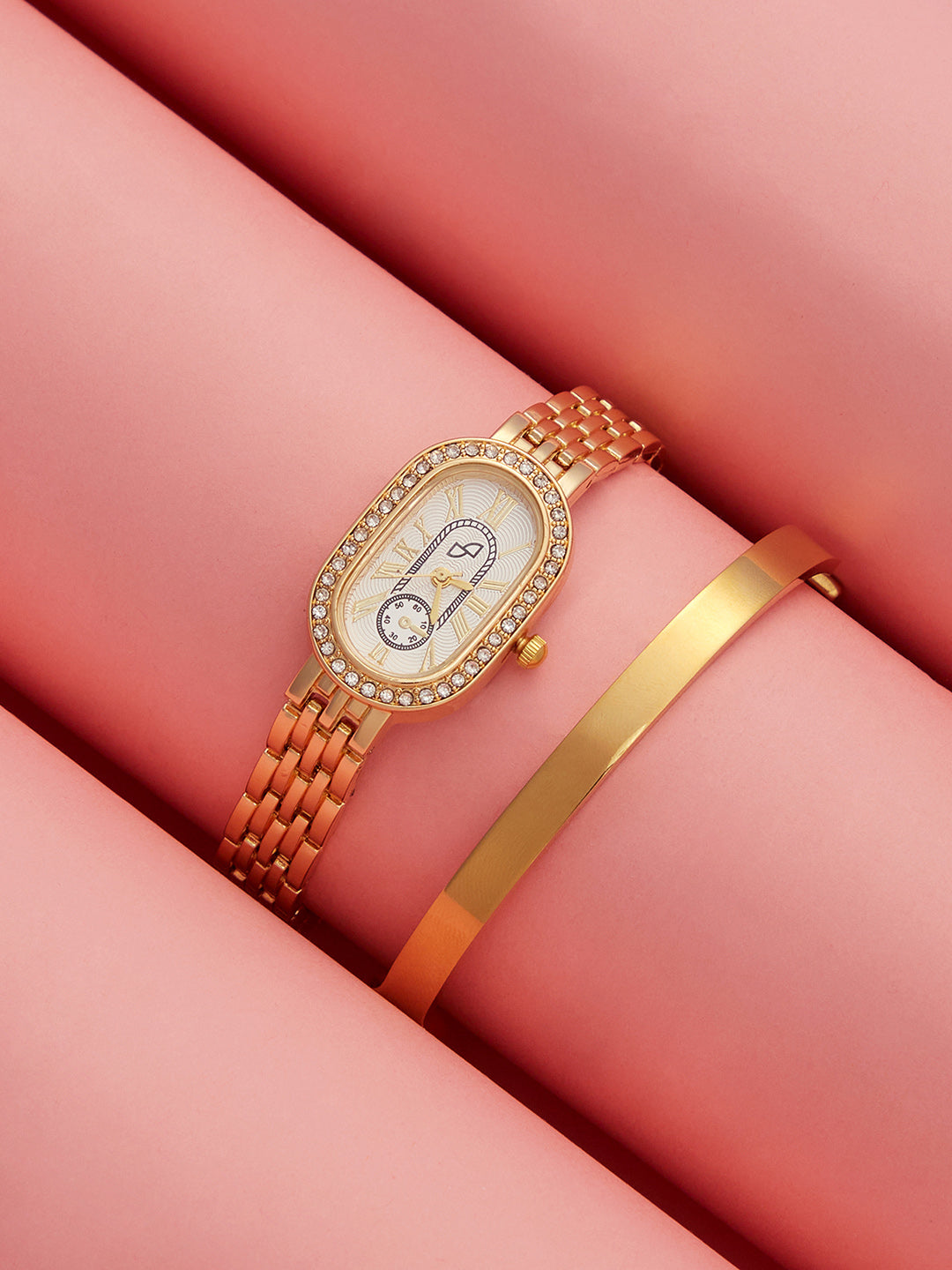 The-Embellished-Roman-Oval-Watch-With-Bracelet-Combo