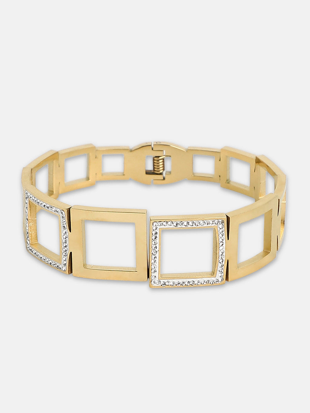 The-Enamel-Round-Watch-With-Bracelet-Combo
