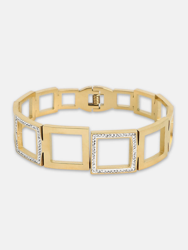The-Enamel-Round-Watch-With-Bracelet-Combo