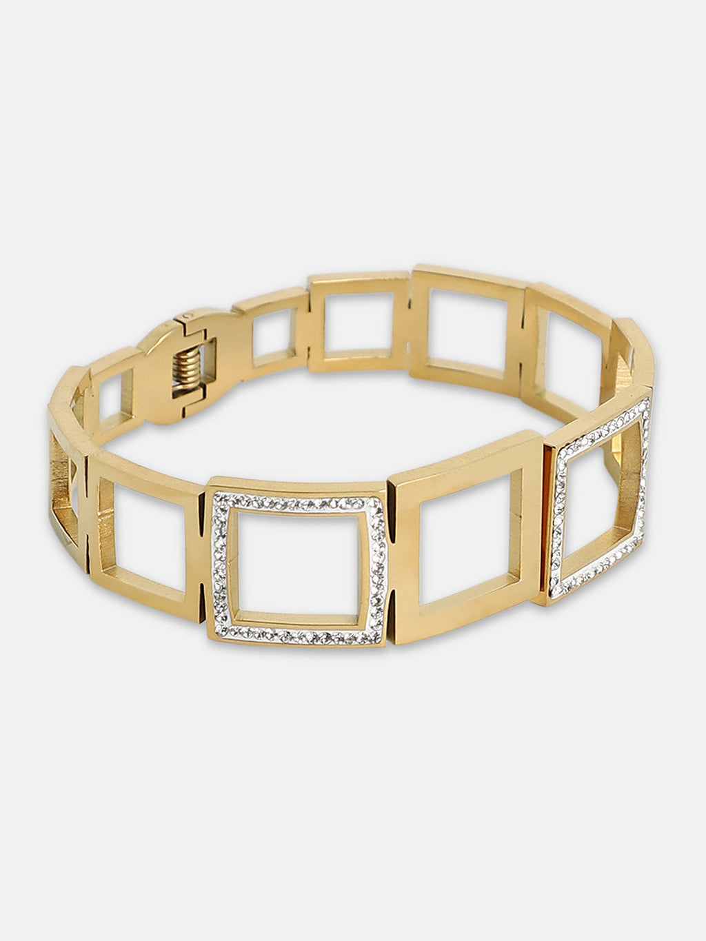 The-Enamel-Round-Watch-With-Bracelet-Combo