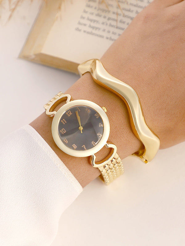 The-Byzantine-Round-Watch-With-Bracelet-Combo