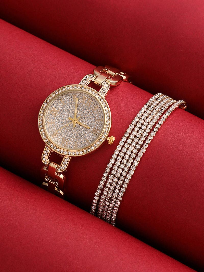 The-Orne-Roman-Link-Round-Watch-With-Bracelet-Combo