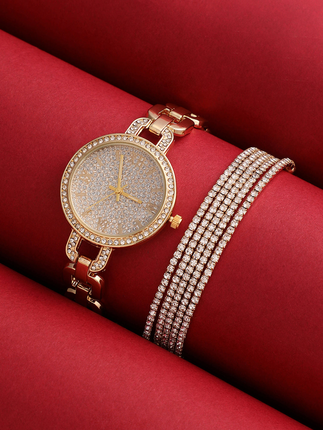 The-Orne-Roman-Link-Round-Watch-With-Bracelet-Combo