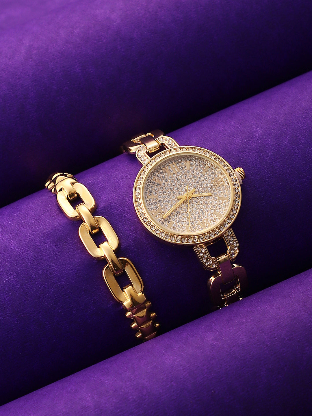 The-Orne-Roman-Link-Round-Watch-With-Bracelet-Combo
