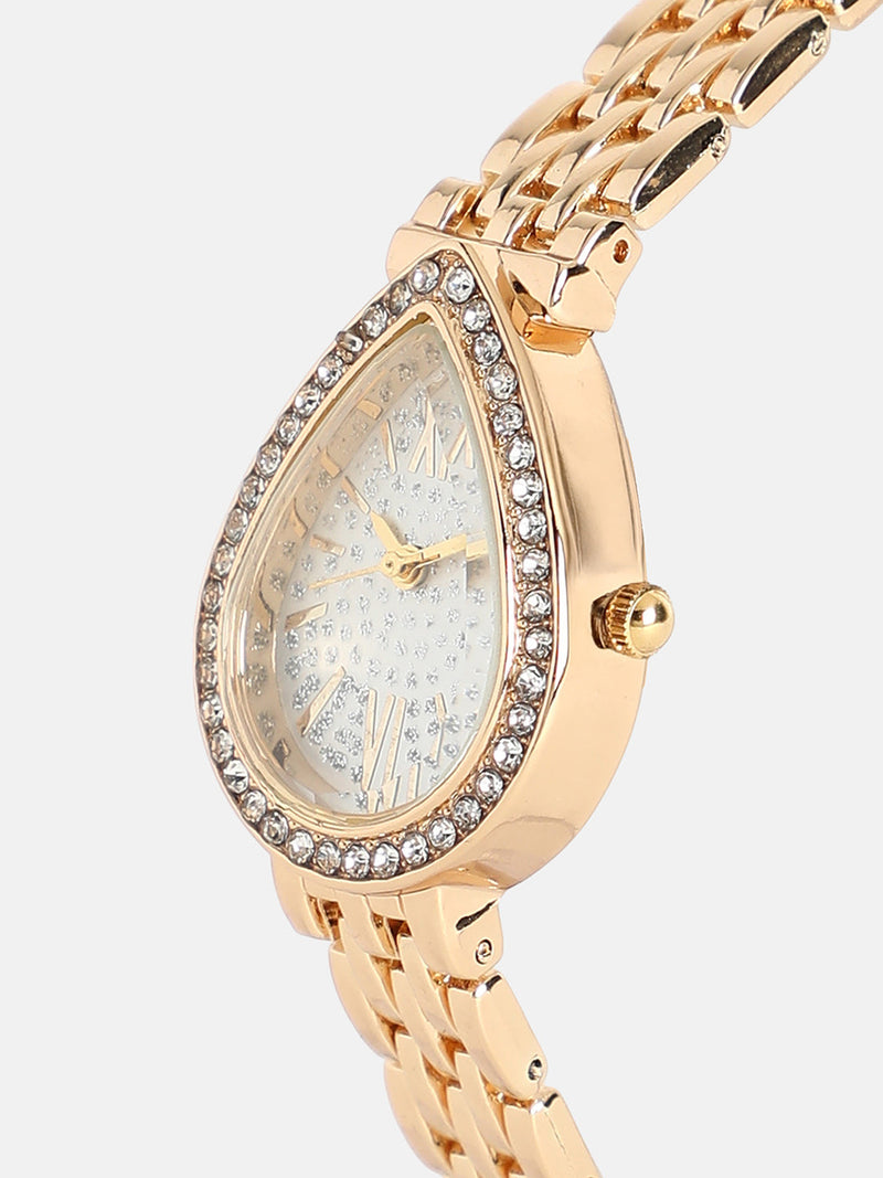 The-Teardrop-Asymmetric-Watch-With-Bracelet-Combo
