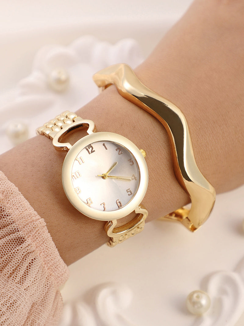 The-Byzantine-Round-Watch-With-Bracelet-Combo