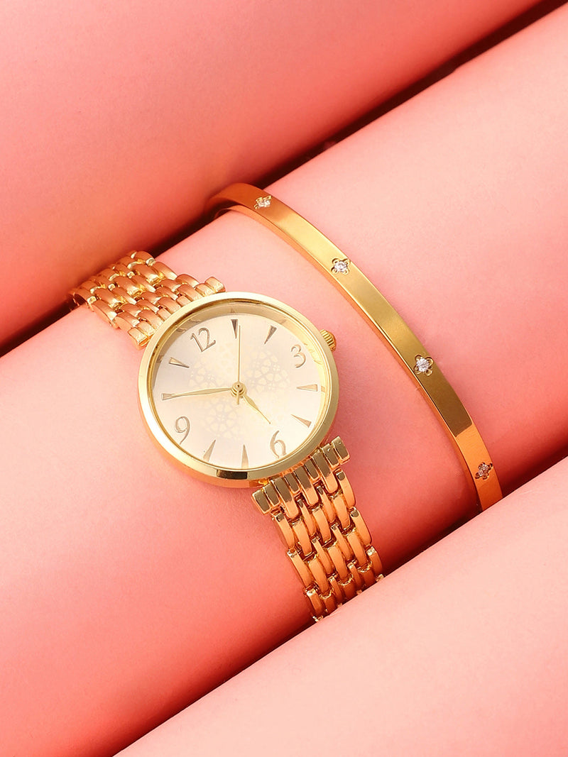 The-Noé--Round-Watch-With-Bracelet-Combo