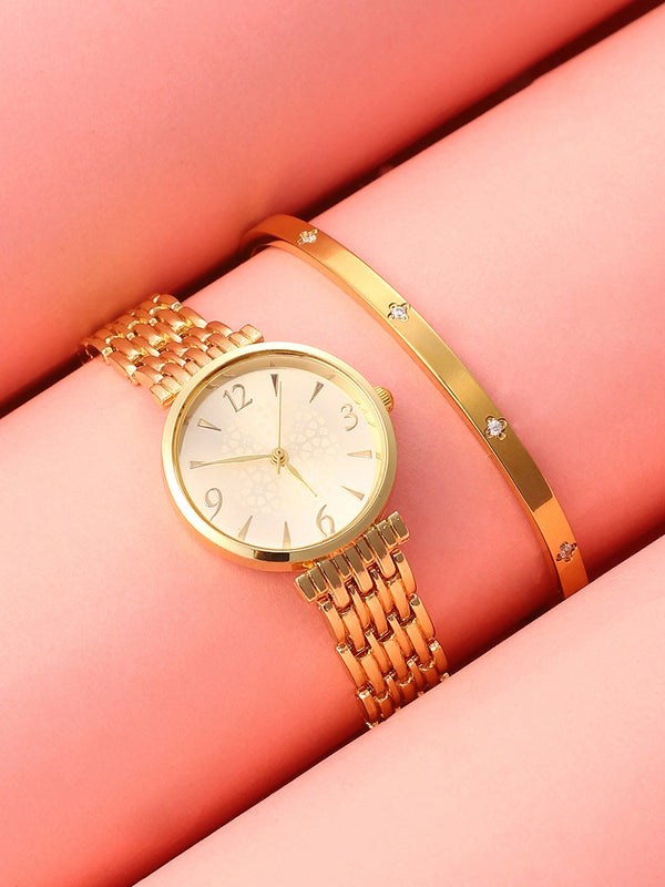 The-Noé--Round-Watch-With-Bracelet-Combo