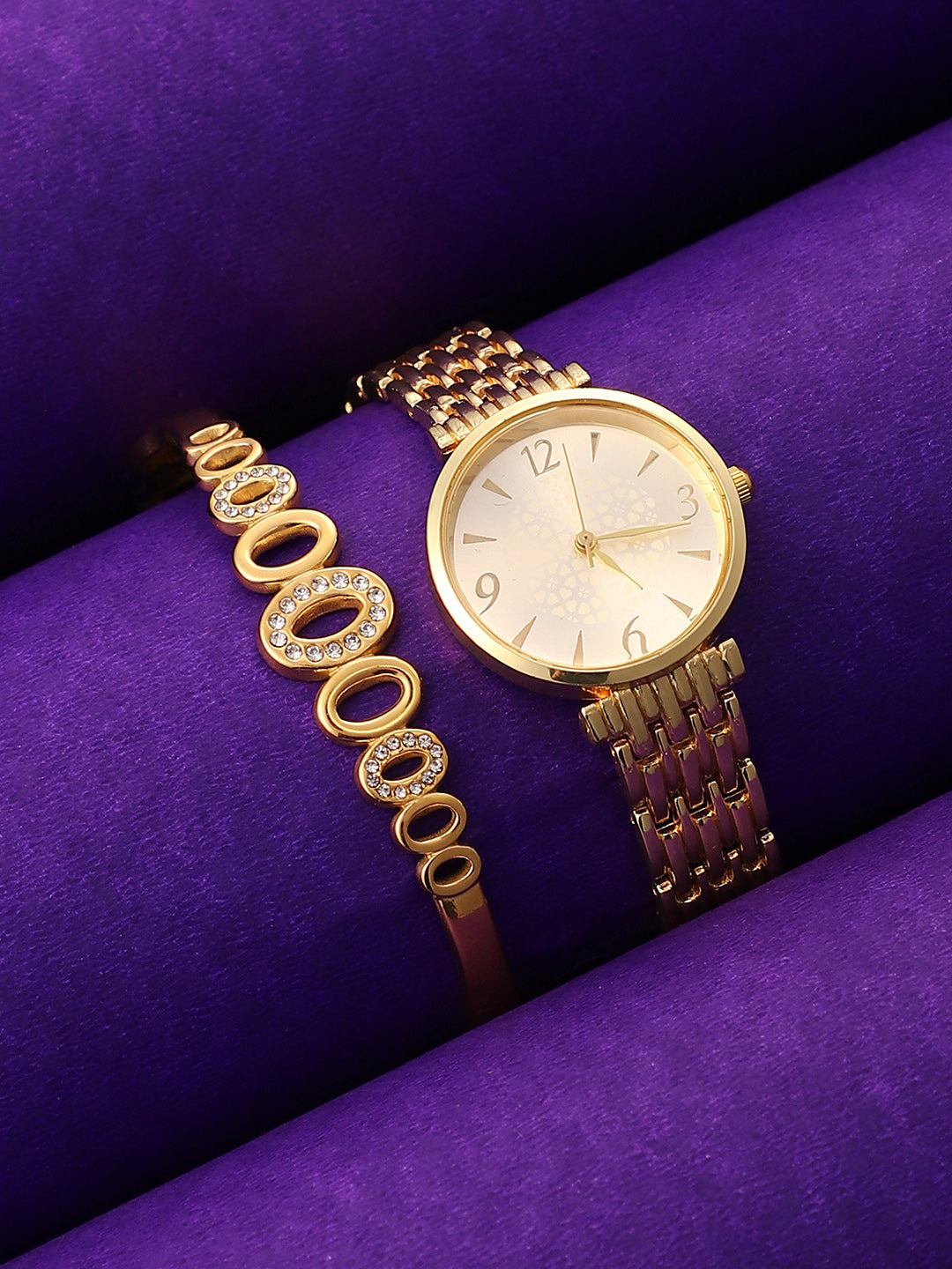 The-Noé--Round-Watch-With-Bracelet-Combo