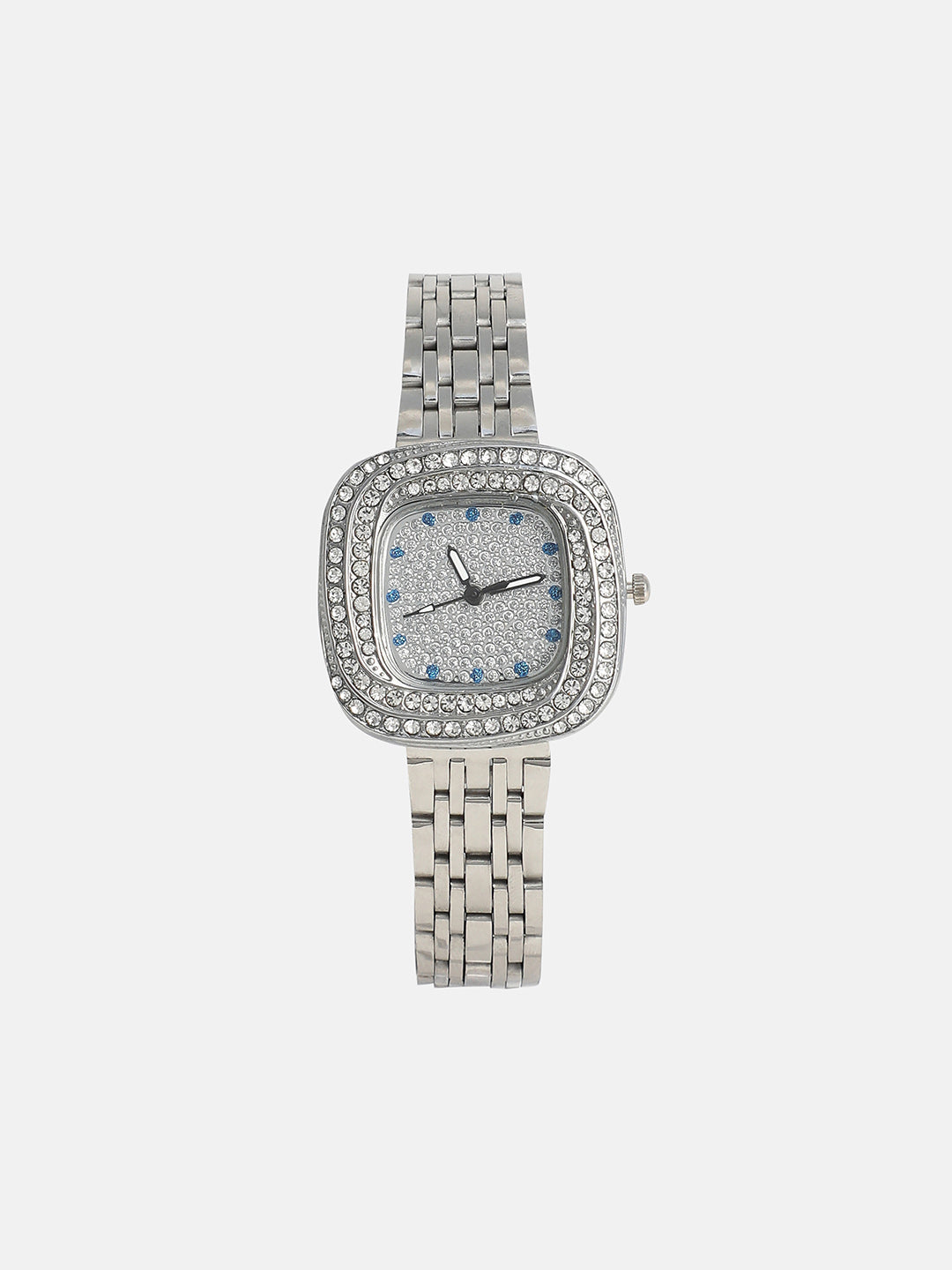 The-Embellished-Block-Round-Watch-With-Bracelet-Combo