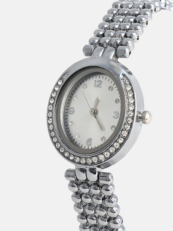 The-Dotted-Oval-Watch-With-Bracelet-Combo