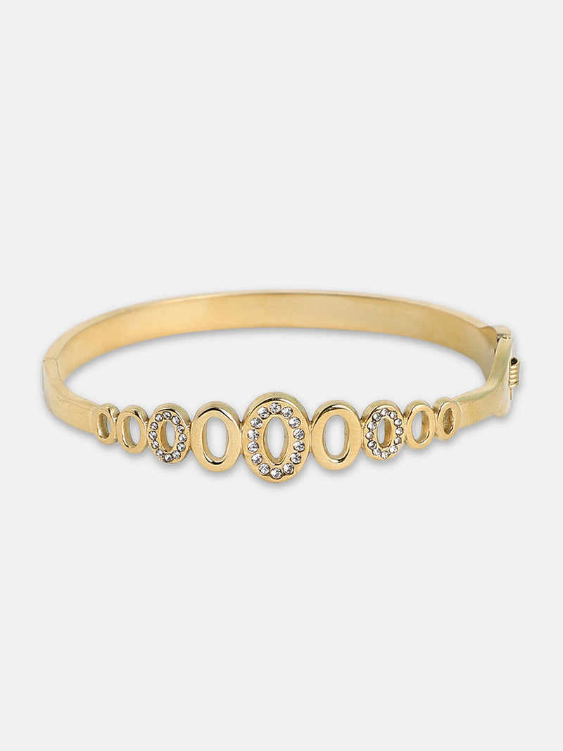 The-Ribbed-H-Link-Round-Watch-With-Bracelet-Combo