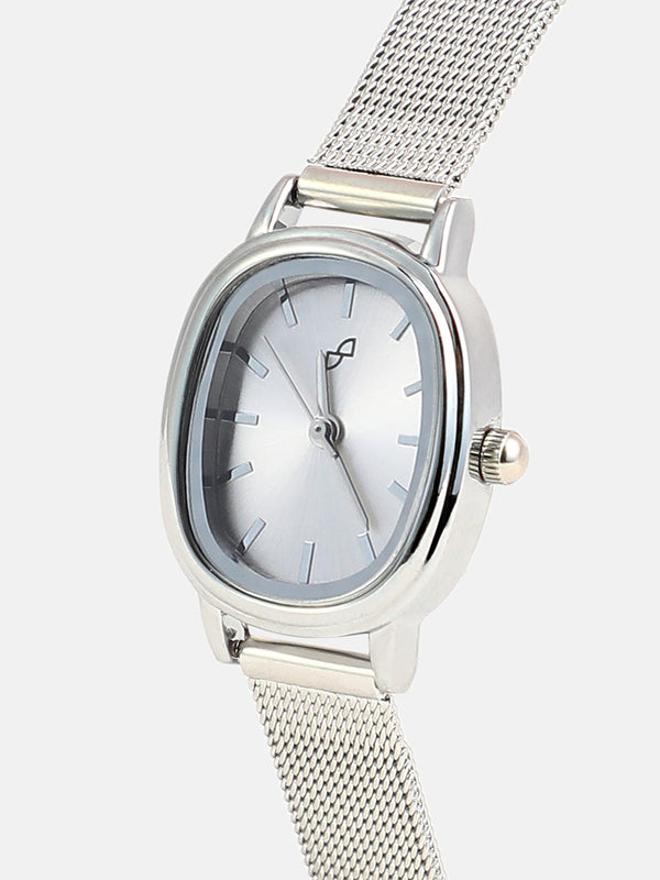 The-Cosmopolis-Mesh-Rectangular-Watch-With-Bracelet-Combo