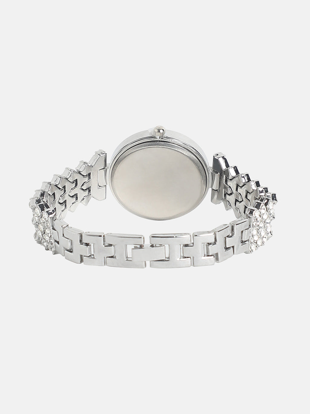 Embellished Chain Round Watch
