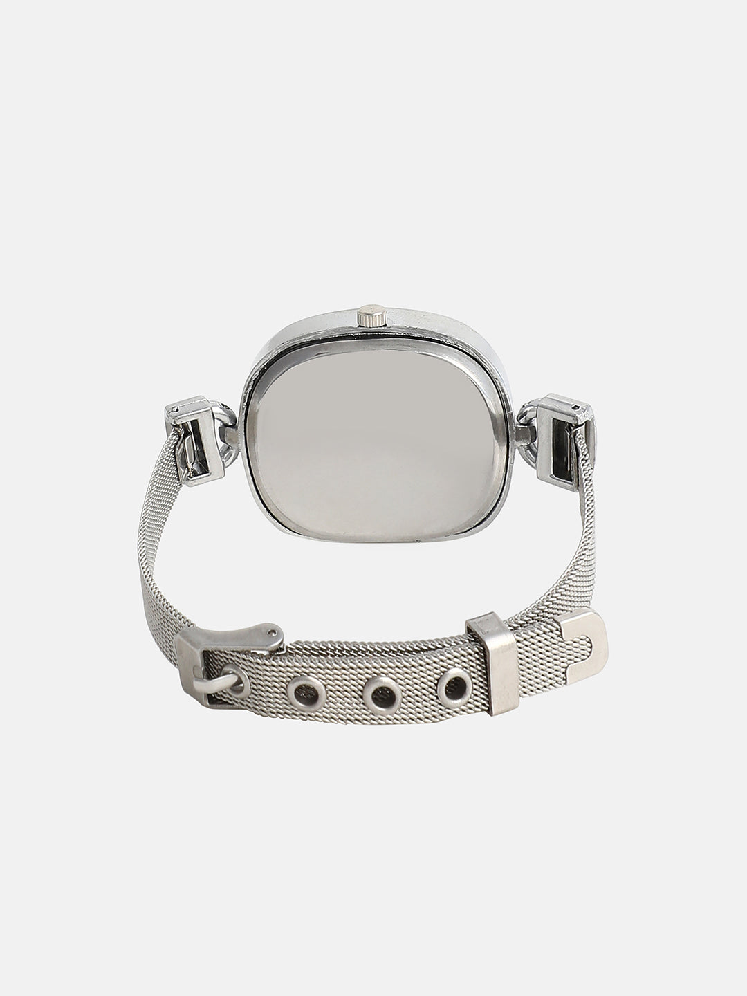 The Textured Square Watch - Emerald Green