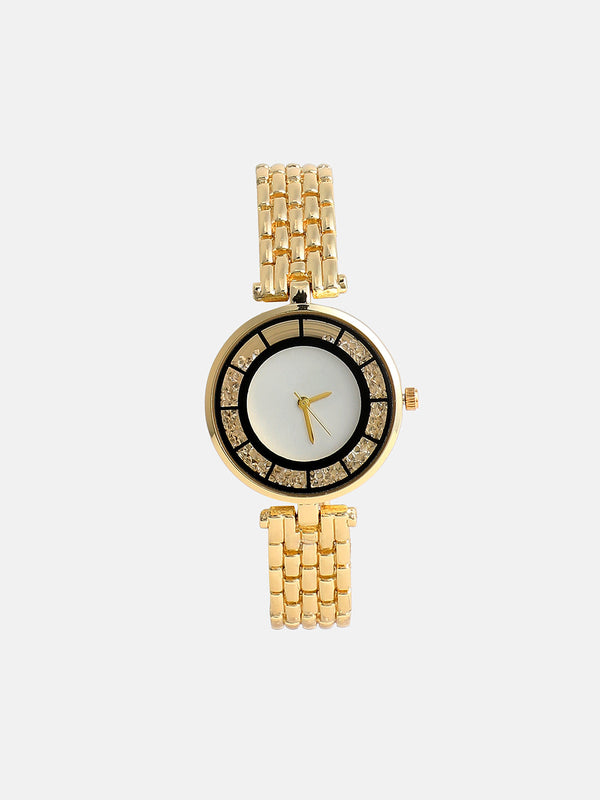 The Crystal Cluster Round Watch