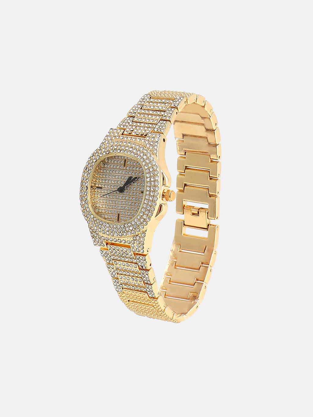 The Embellished Cluster Square Watch
